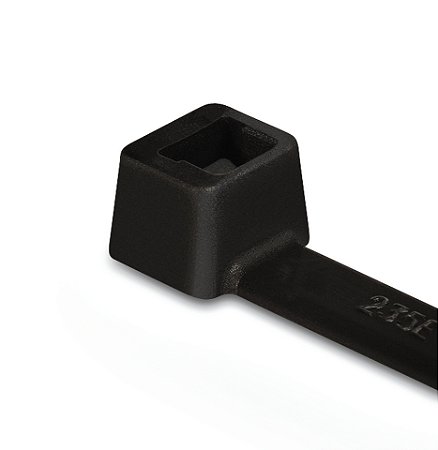 Abraçadeira Com Serrilhado Interno Comprimento 300Mm Largura 7,6Mm Poliamida Preto T120I-Pa66-Bk Hellermann