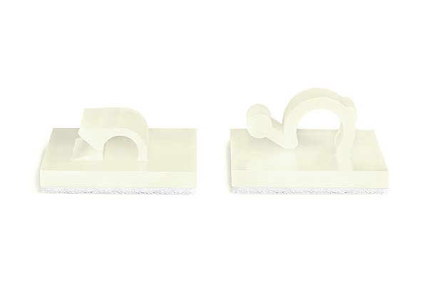 Clip Autoadesivo Altura 12,5Mm Poliamida Natural Ra9-Pa66-Na Hellermann
