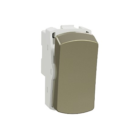 Modulo Interruptor Bipolar Simples 10Ax 250V 1M Dourado S3B72043 SCHNEIDER