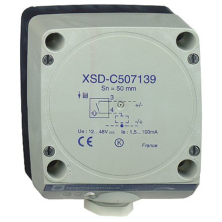 Sensor Indutivo Retangular Cc Na XSDC407139 SCHNEIDER