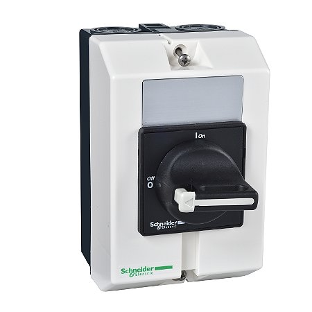 Interruptor Seccionador Vario Em Cofre Ip65 10A Manopla Pret VBF02GE SCHNEIDER