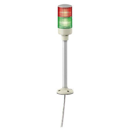 Coluna Luminosa Ø60Mm Pré-Montada, Led Vermelho, Verde, 24Vca/Cc XVGB2H SCHNEIDER