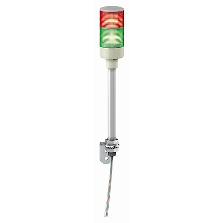 Coluna Luminosa Ø60Mm Pré-Montada, Led Vermelho, Verde, 24Vca/Cc XVGB2 SCHNEIDER