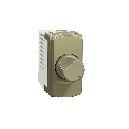 Modulo Dimmer Rotativo 220V Lampadas Resistivas 1M Dourado S3B75593 SCHNEIDER