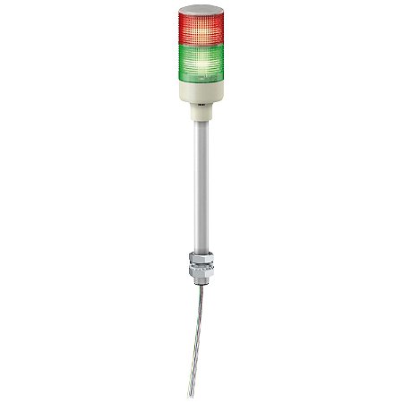 Coluna Luminosa Ø60Mm Pré-Montada, Led Vermelho, Verde, 24Vca/Cc XVGB2T SCHNEIDER