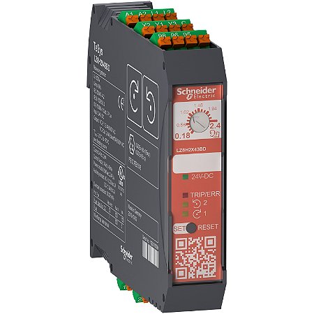 Reversing Starter Tesys H Safe-Torque-Off 3Kw-400V Control 24Vdc Spring LZ8H6X53BD SCHNEIDER