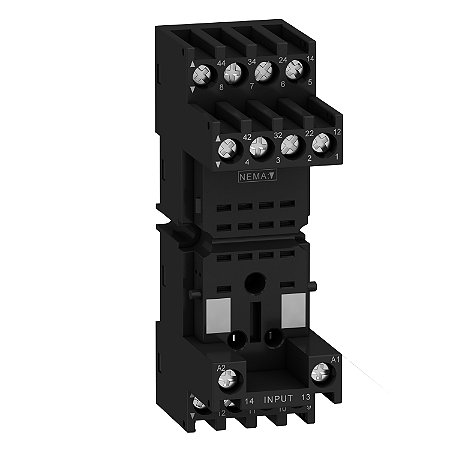 Base Para Relé Rxm2* E Rmx4*, Contatos Mistos, Conexão Parafuso RXZE2M114M SCHNEIDER