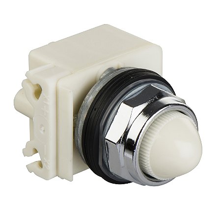 Sinalizador 30Mm Metalico Com Trafo 110 6V Incolor 9001KP1W9 SCHNEIDER
