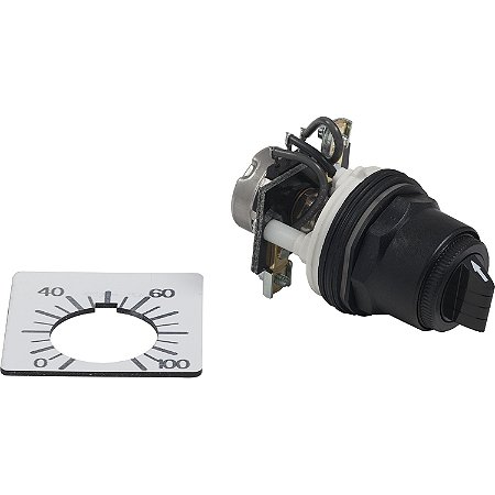 Botao 30Mm Plastico Luminoso G.Alta Led Alto Brilho 120V 1Na 9001SK1L38LRRH13 SCHNEIDER
