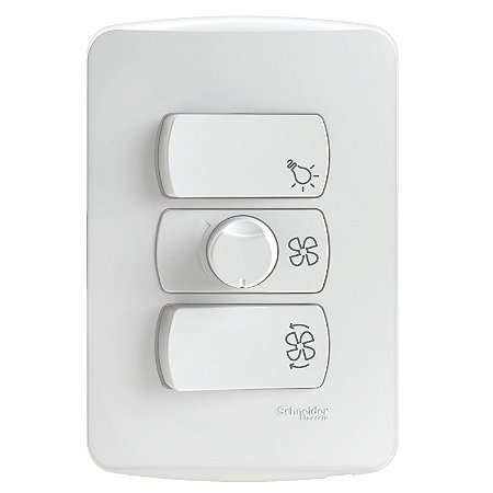 Conj Variador De Velocidade P/ Ventilador 127V 150W + 2 Interruptores Paralelos S3B69610 SCHNEIDER