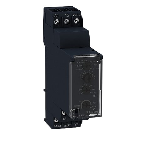 Modular Timing Relay, 8 A, 0.1 S…100 H, 2 Co, Multi-Function, 12..240 V Ac/Dc RE22R2MMW SCHNEIDER