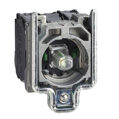 Corpo Para Botão Luminoso Modular Metálico, Com Led Integral, Branco, Na+Nf, 230...240Vca ZB4BW0M15 SCHNEIDER