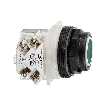 Botao 30Mm Plastico A Impulsao 1Na Verde 9001SKR1GH5 SCHNEIDER