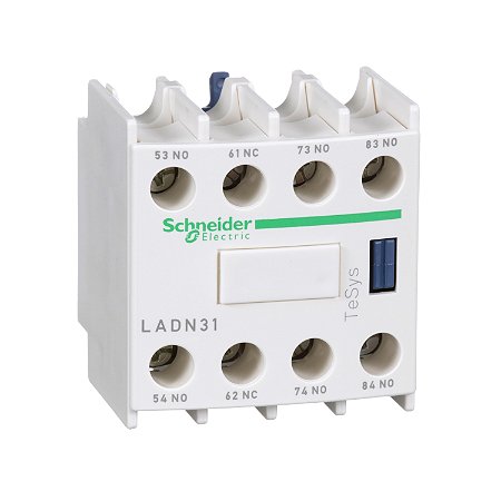 Contato Auxiliar Instantaneo Frontal 3Na+1Nf Contator LADN31 SCHNEIDER