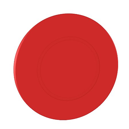 Cabeçote Para Botão De Emergência Ø22Mm Plástico, Puxar Para Destravar, Cogumelo Ø60Mm, Vermelho ZB5AX84 SCHNEIDER