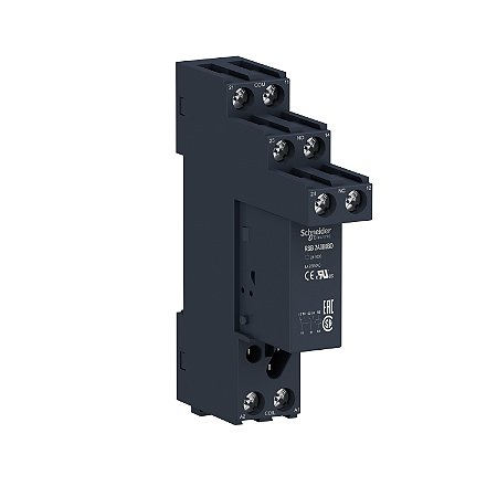 Relé De Interface, 8A, 2Naf, 24Vcc, Com Base RSB2A080BDS SCHNEIDER