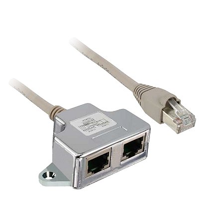 T Derivação Modbus Com Cabo Integrado - 0.3 M - 1Xrj 45 Macho E 2Xrj45 Fêmea VW3A8306TF03 SCHNEIDER