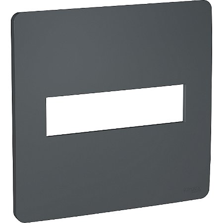 Placa 4X4 2 Postos Stellar Black S730201294 SCHNEIDER