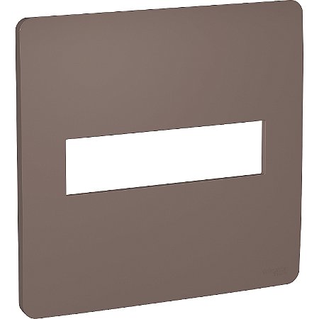 Placa 4X4 2 Postos Planet Brown S730201264 SCHNEIDER
