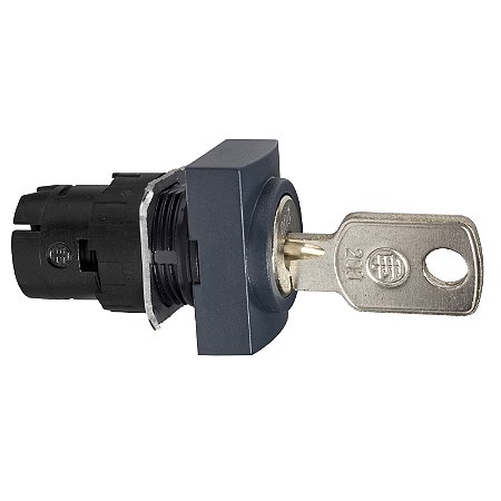 Cabecote Para Comutador 16Mm Com Chave Retang 2Posicoes Cen ZB6DGB SCHNEIDER