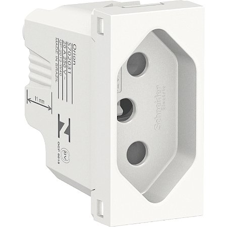 Modulo Tomada Br 2P+T 20A 250V 1M Br S70203104 SCHNEIDER