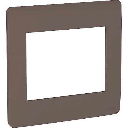 Placa 4X4 6 Postos Planet Brown S730203264 SCHNEIDER