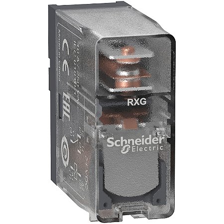 Relé De Interface, 10A, 1Naf, Frontal Transparente, 24Vcc RXG15BD SCHNEIDER