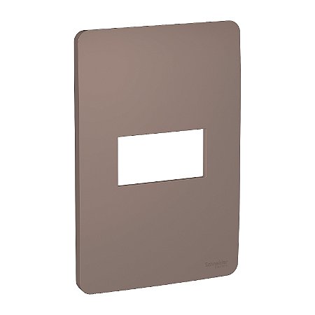 Placa 4X2 1 Posto Planet Brown S730101264 SCHNEIDER