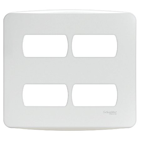 Placa 4X4 4 Postos Separados Br S3B77440 SCHNEIDER