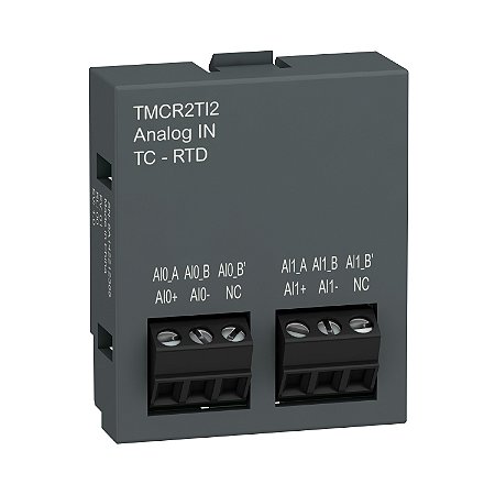 Cartridge M200 - 2 Temperature Inputs - I/O Extension TMCR2TI2 SCHNEIDER