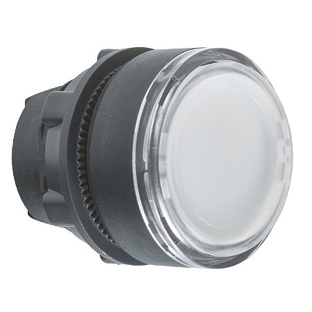 Cabeçote Para Botão Luminoso Ø22Mm Plástico, Faceado, Retorno Por Mola, Branco ZB5AA18 SCHNEIDER
