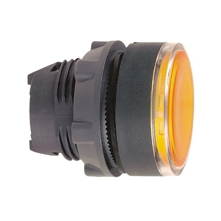 Cabeçote Para Botão Luminoso Ø22Mm Plástico, Faceado, Retorno Por Mola, Amarelo ZB5AA58 SCHNEIDER