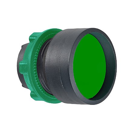 Cabeçote Para Botão Ø22Mm Plástico, Guarda Alta, Retorno Por Mola, Verde ZB5AA36 SCHNEIDER