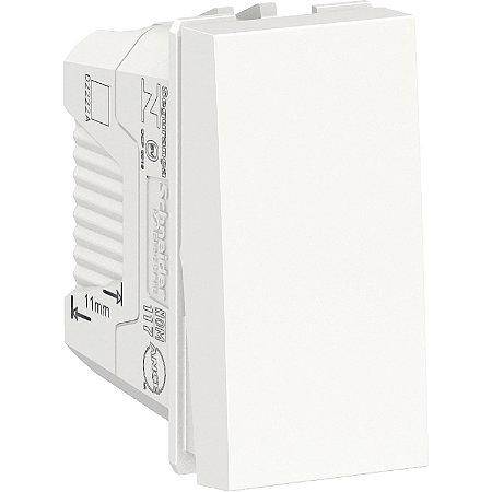 Modulo Interruptor Simples 16Ax 250V Antibacteriano 1M Br S70116124 SCHNEIDER