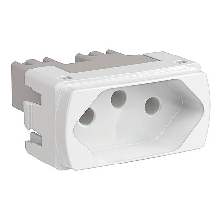 Modulo Tomada 2P+T 10A 250V 1M Br S3B70340 SCHNEIDER