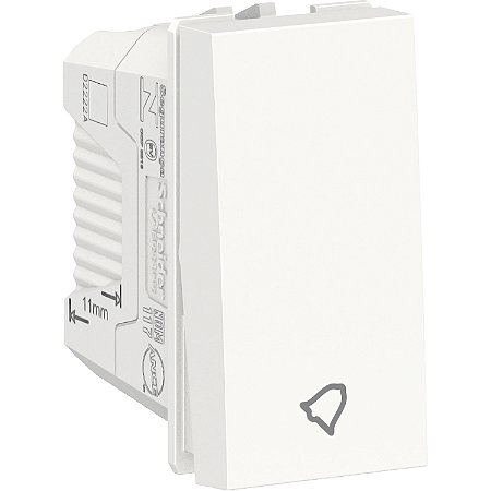 Modulo Pulsador Campainha 10A 250V 1M Br S70112604 SCHNEIDER