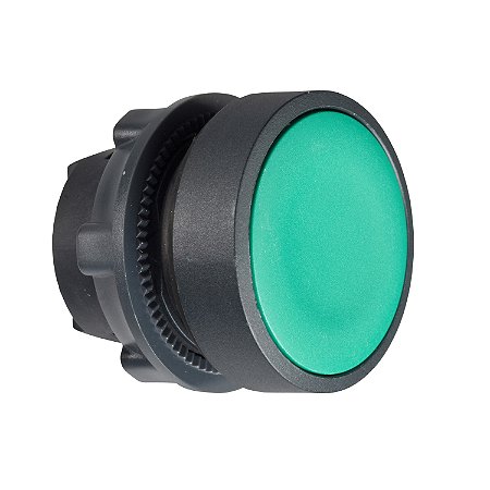 Cabeçote Para Botão Ø22Mm Plástico, Faceado, Com Retenção, Verde ZB5AH03 SCHNEIDER