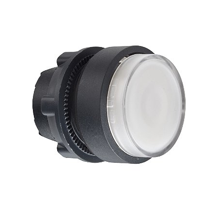 Cabeçote Para Botão Luminoso Modular Ø22Mm Plástico, Saliente, Para Led Integral, Branco ZB5AW113 SCHNEIDER