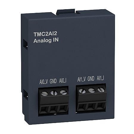 Circuito Montado Cartucho M221 2 Entradas Analogicas TMC2AI2 SCHNEIDER