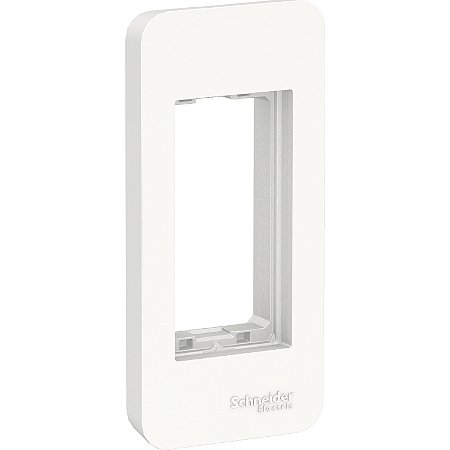 Orion - Cover & Fixing-Frame For Thin Panel - 1 Module - White S731001004 SCHNEIDER
