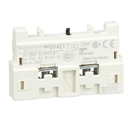 Contato Auxiliar Instantaneo Frontal 1Na Ou 1Nf Tesys Gv2-Gv3 GVAE1 SCHNEIDER