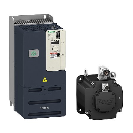 Servodrive - Trem De Pulso - 11 Kw - 208/400/480 Vac - Inm 40 A - Ipico 100 A - Trifásico LXM32MC10N4 SCHNEIDER