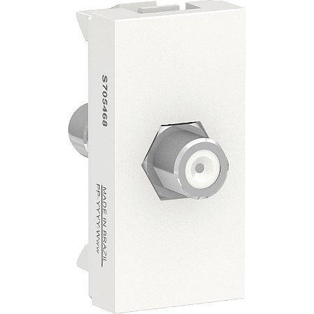 Modulo Tomada Para Antena De Tv (P/ Cabo Coaxial Tipo F) 1M Br S70546804 SCHNEIDER