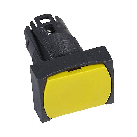 Cabecote Para Botao 16Mm Plastico Retangular Amarelo ZB6DA5 SCHNEIDER