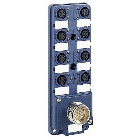 Modulo 8 Canais Conector M12 Cabo 10M E Com Led ABE9C1281L10 SCHNEIDER