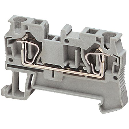 Conector Mola Seccao 4Mm2 2 Pontos Cinza NSYTRR42 SCHNEIDER