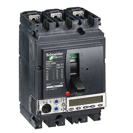 Disjuntor Nsx250N Micrologic5.2A 250A 3P LV431880 SCHNEIDER