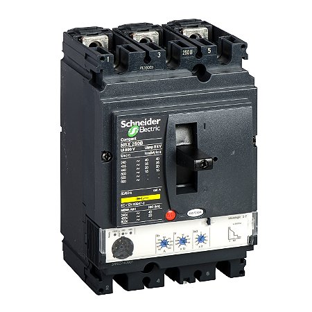 Disjuntor Nsx250B Micrologic 2.2 250A 3P LV431140 SCHNEIDER