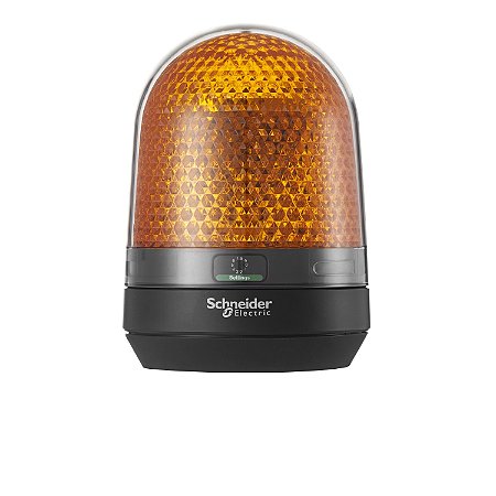 Rotating Beacon, 100 Mm, Orange, Without Buzzer, 12...24 V Dc XVR3B05 SCHNEIDER