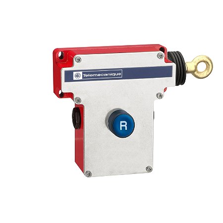 E-Stop Rope Pull Switch Xy2Ce - Rh Side -1Nc+1No - Flush Pushbutton XY2CE1A150H7 SCHNEIDER